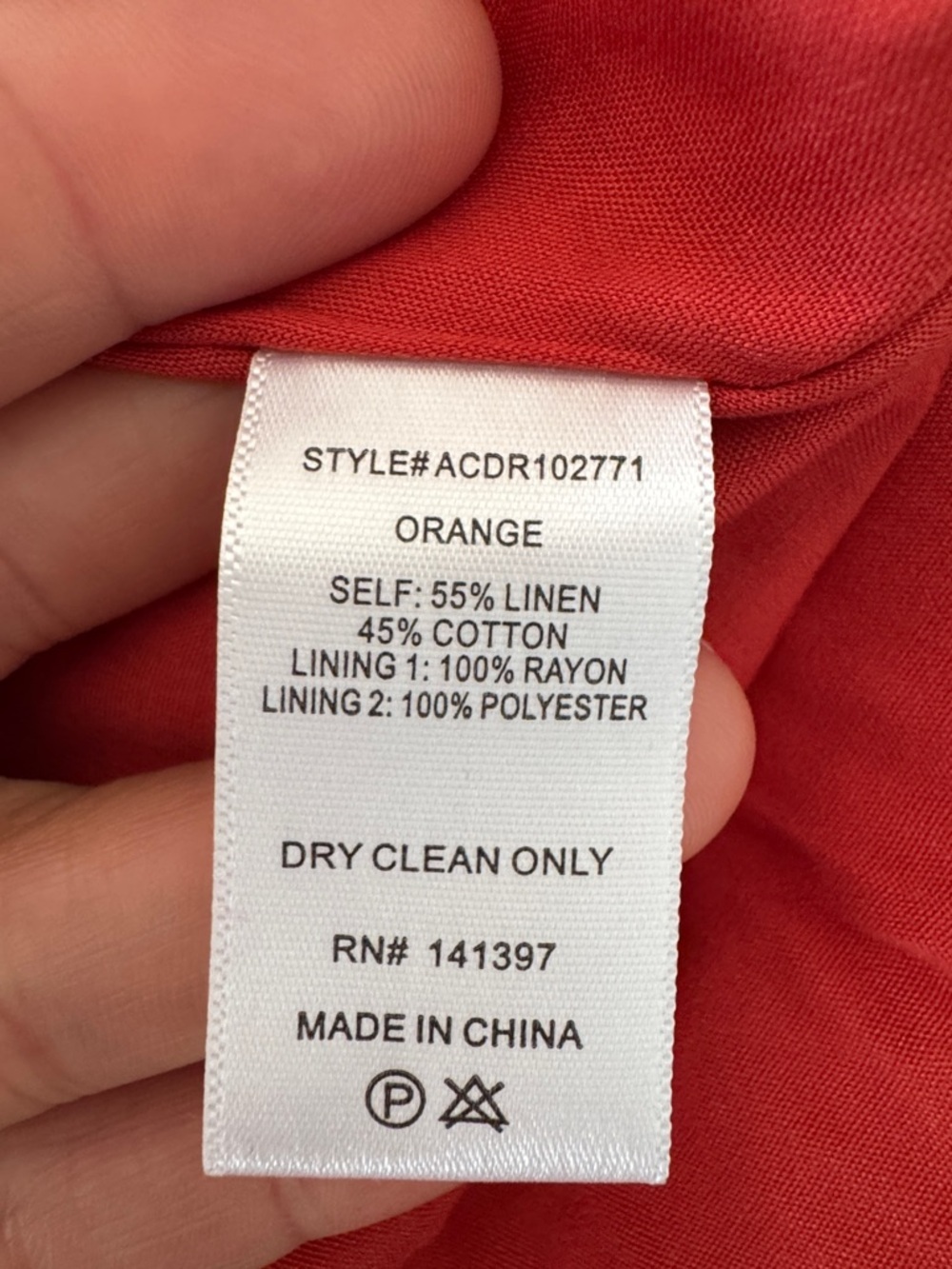 NWT Anthropologie ASTR the Label Orange Kalia Halter Keyhole Dress M - Picture 14 of 16